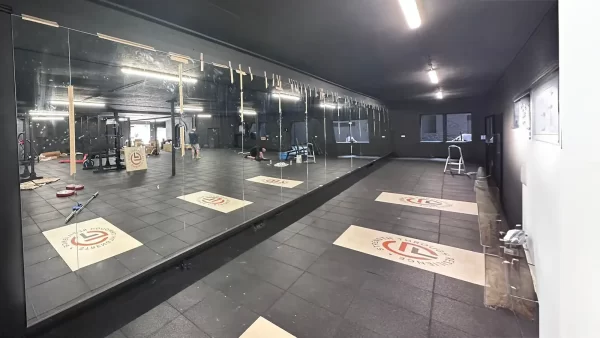 Wall to Wall - Ceiling to Floor - Custom Size Mirrors in all Sizes for gyms